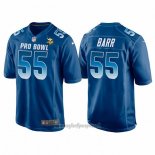 Maglia NFL Pro Bowl Minnesota Vikings 55 Anthony Barr NFC 2018 Blu