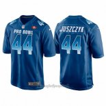 Maglia NFL Pro Bowl San Frsncisco 49ers 44 Kyle Juszczyk NFC 2018 Blu