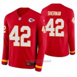 Maglia NFL Therma Manica Lunga Kansas City Chiefs Anthony Sherman Rosso