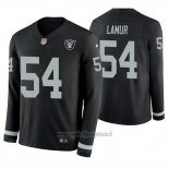 Maglia NFL Therma Manica Lunga Las Vegas Raiders Emmanuel Lamur Nero