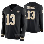 Maglia NFL Therma Manica Lunga New Orleans Saints Michael Thomas Nero