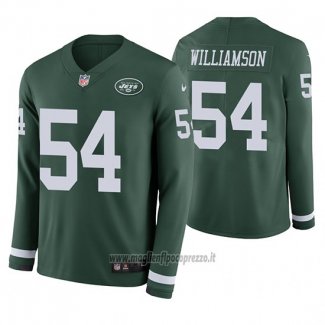Maglia NFL Therma Manica Lunga New York Jets Avery Williamson Verde