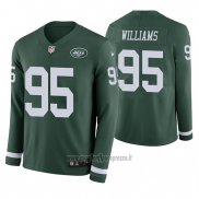 Maglia NFL Therma Manica Lunga New York Jets Leonard Williams Verde