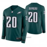 Maglia NFL Therma Manica Lunga Philadelphia Eagles Brian Dawkins Verde