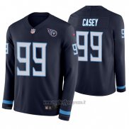 Maglia NFL Therma Manica Lunga Tennessee Titans Jurrell Casey Blu