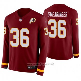 Maglia NFL Therma Manica Lunga Washington Commanders Dj Swearinger Rosso