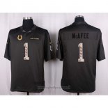 Maglia NFL Anthracite Indianapolis Colts Mcafee 2016 Salute To Service