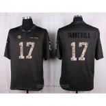 Maglia NFL Anthracite Miami Dolphins Tannehill 2016 Salute To Service
