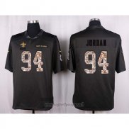 Maglia NFL Anthracite New Orleans Saints Jordan 2016 Salute To Service