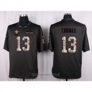 Maglia NFL Anthracite New Orleans Saints Thomas 2016 Salute To Service