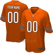 Maglia NFL Bambino Chicago Bears Personalizzate Arancione