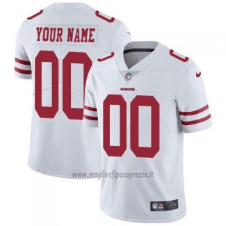Maglia NFL Bambino San Francisco 49ers Personalizzate Bianco