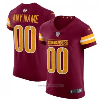 Maglia NFL Elite Washington Commanders Vapor Untouchable Personalizzate Rosso
