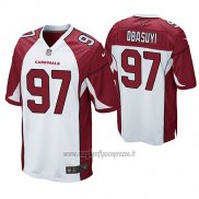 Maglia NFL Game Arizona Cardinals Owen Obasuyi Bianco