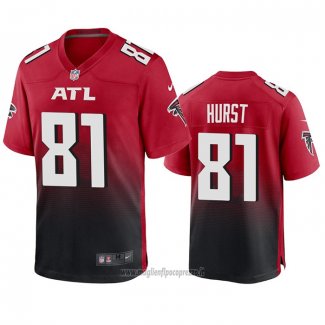 Maglia NFL Game Atlanta Falcons Hayden Hurst 2020 Rosso