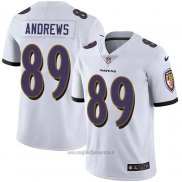 Maglia NFL Game Baltimore Ravens 89 Mark Andrews Bianco