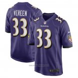 Maglia NFL Game Baltimore Ravens David Vereen Viola