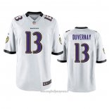 Maglia NFL Game Baltimore Ravens Devin Duvernay Bianco