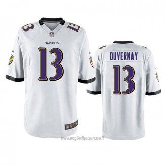 Maglia NFL Game Baltimore Ravens Devin Duvernay Bianco