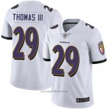 Maglia NFL Game Baltimore Ravens Earl Thomas Iii Bianco