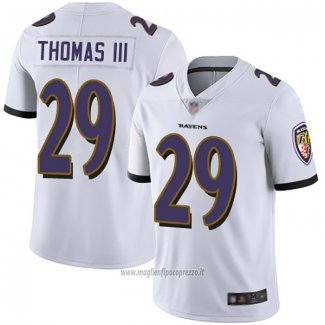 Maglia NFL Game Baltimore Ravens Earl Thomas Iii Bianco