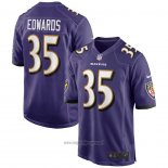 Maglia NFL Game Baltimore Ravens Gus Edwards Viola