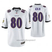 Maglia NFL Game Baltimore Ravens Jaleon Acklin Bianco