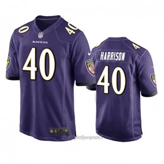 Maglia NFL Game Baltimore Ravens Malik Harrison Viola