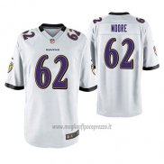 Maglia NFL Game Baltimore Ravens Steven Moore Bianco