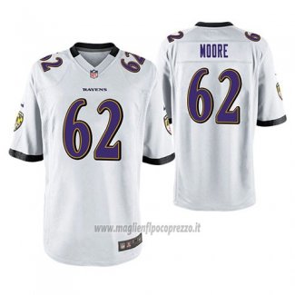 Maglia NFL Game Baltimore Ravens Steven Moore Bianco