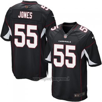 Maglia NFL Game Bambino Arizona Cardinals Jones Nero