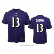 Maglia NFL Game Bambino Baltimore Ravens Devin Duvernay Viola