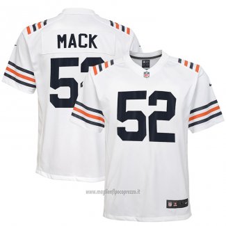 Maglia NFL Game Bambino Chicago Bears Khalil Mack 2019 Alternato Classic Bianco