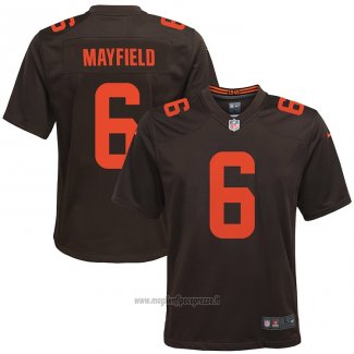 Maglia NFL Game Bambino Cleveland Browns Baker Mayfield Alternato Marrone