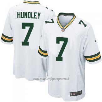Maglia NFL Game Bambino Green Bay Packers Hundley Bianco