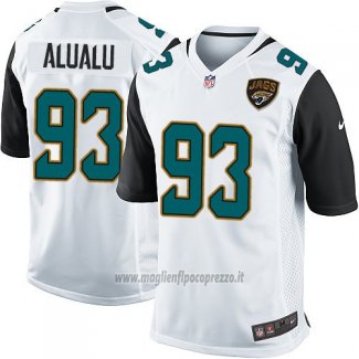 Maglia NFL Game Bambino Jacksonville Jaguars Alualu Bianco