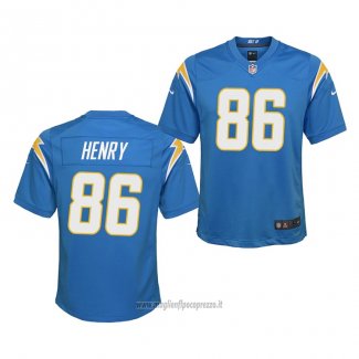 Maglia NFL Game Bambino Los Angeles Chargers Hunter Henry 2020 Blu