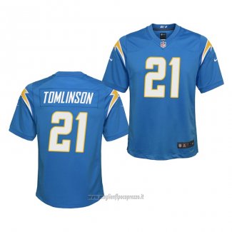 Maglia NFL Game Bambino Los Angeles Chargers Ladainian Tomlinson 2020 Blu