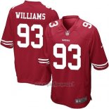 Maglia NFL Game Bambino San Francisco 49ers Williams Rosso