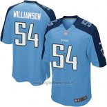 Maglia NFL Game Bambino Tennessee Titans Williamson Blu