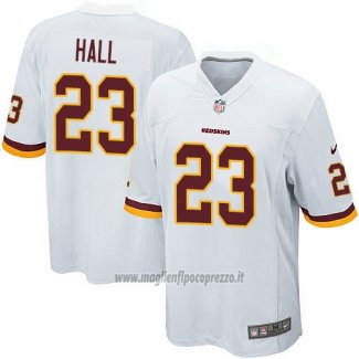 Maglia NFL Game Bambino Washington Commanders Hall Bianco
