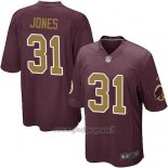 Maglia NFL Game Bambino Washington Commanders Jones Marrone