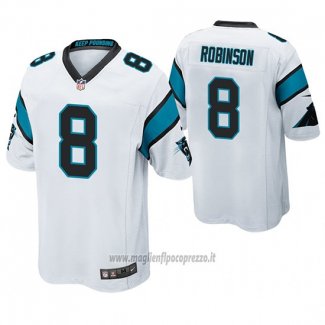 Maglia NFL Game Carolina Panthers Aldrick Robinson Bianco