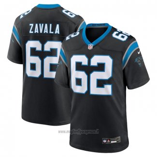 Maglia NFL Game Carolina Panthers Chandler Zavala Nero