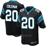 Maglia NFL Game Carolina Panthers Coleman Nero