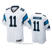 Maglia NFL Game Carolina Panthers Robby Anderson Bianco