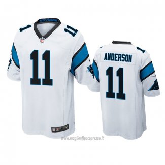 Maglia NFL Game Carolina Panthers Robby Anderson Bianco