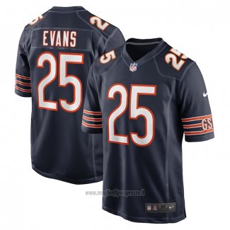 Maglia NFL Game Chicago Bears Darrynton Evans Blu