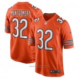 Maglia NFL Game Chicago Bears David Montgomery Alternato Arancione
