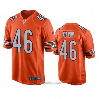 Maglia NFL Game Chicago Bears Kindle Vildor Alternato Arancione